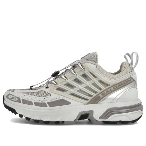 サロモン 労働者階級 薄墨色 薄墨色 \u0027GREY WHITE\u0027 スニーカー メンズ SALOMON ACS PRO ADVANCED 416395 / GREY