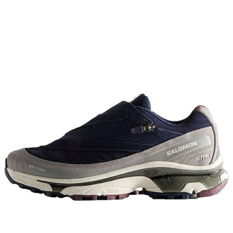 サロモン 青碧 青碧 \u0027MARITIME BLUE\u0027 スニーカー メンズ SALOMON X KITH XT-VOYAGER 477738 / MARITIME BLUE