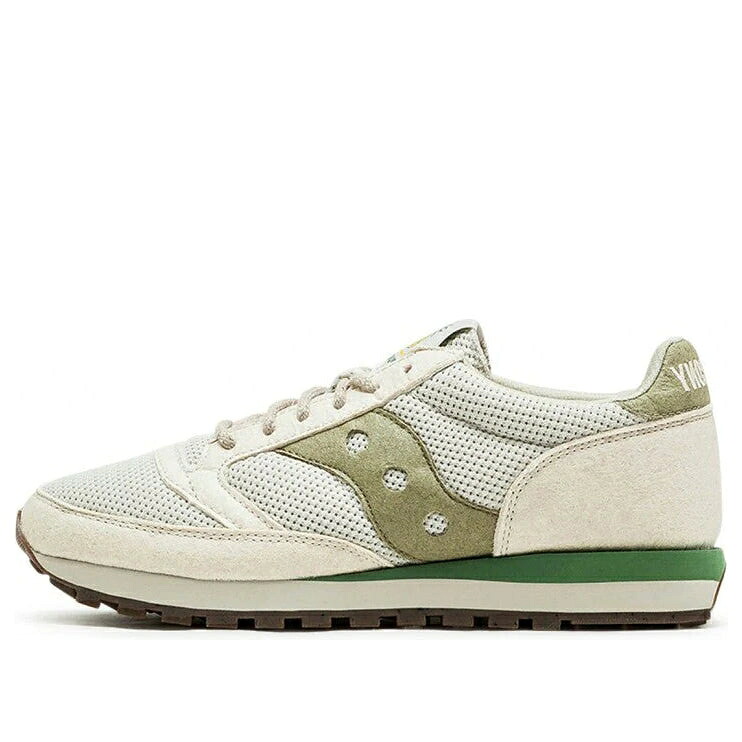 サッカニー ズージャー 自然的 ベージュ 緑 緑であること \u0027EARTH NATURAL\u0027 スニーカー メンズ SAUCONY JAZZ 81 PACK S70639-3 / NATURAL BEIGE GREEN