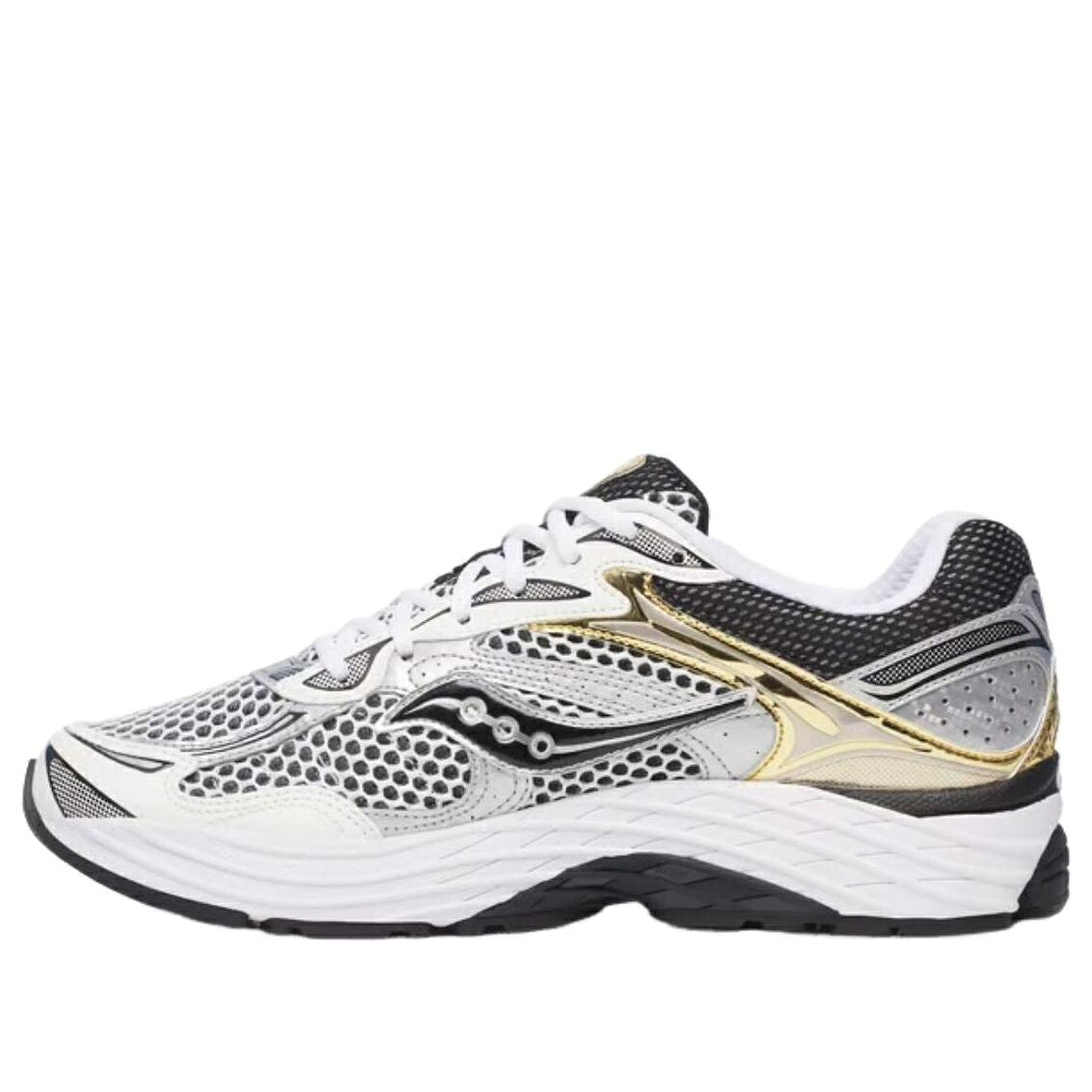 サッカニー しろがね色 しろがね色 ゴールド 黒いこと 黒いこと \u0027SILVER GOLD\u0027 スニーカー メンズ SAUCONY PROGRID OMNI 9 S70739-9 / SILVER GOLD BLACK