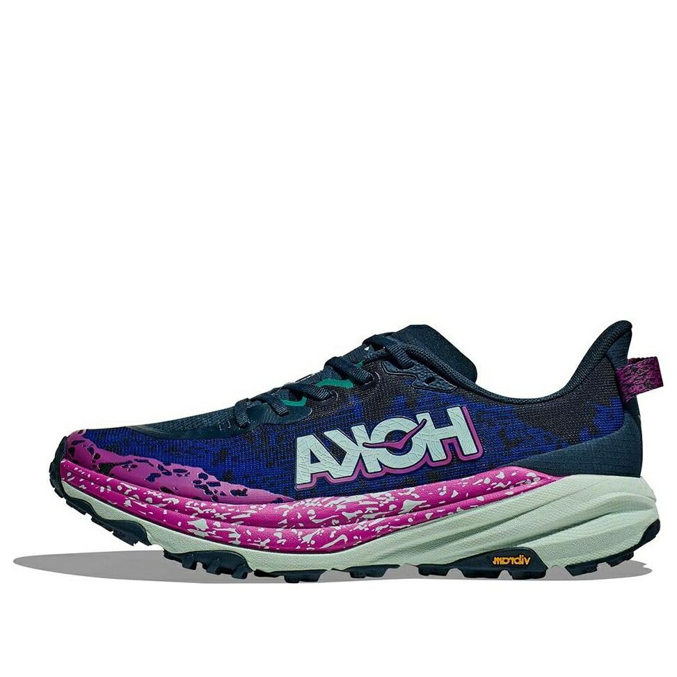 ホカオネオネ アクア TORMY BREEZE スニーカー メンズ HOKA ONE ONE HOKA ONE SPEEDGOAT 6 SKIES AQUA 1147791-SMY / STORMY SKIES AQUA BREEZE