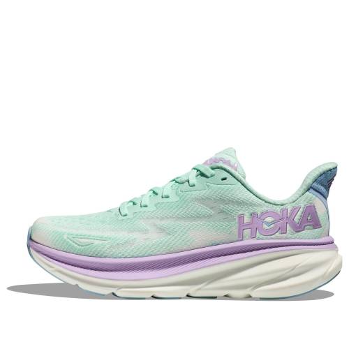 ホカオネオネ 'OCEAN MIST' スニーカー レディース HOKA ONE ONE (WMNS) HOKA ONE CLIFTON 9 WIDE LILAC 1132211-SOLM / OCEAN LILAC MIST