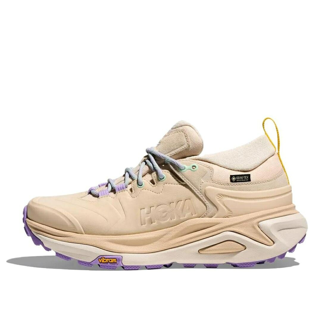 ホカオネオネ \u0027VANILLA FLUORITE\u0027 スニーカー レディース HOKA ONE ONE (WMNS) HOKA ONE KAHA 3 LOW GTX MINT 1162533-VLM / VANILLA MINT FLUORITE