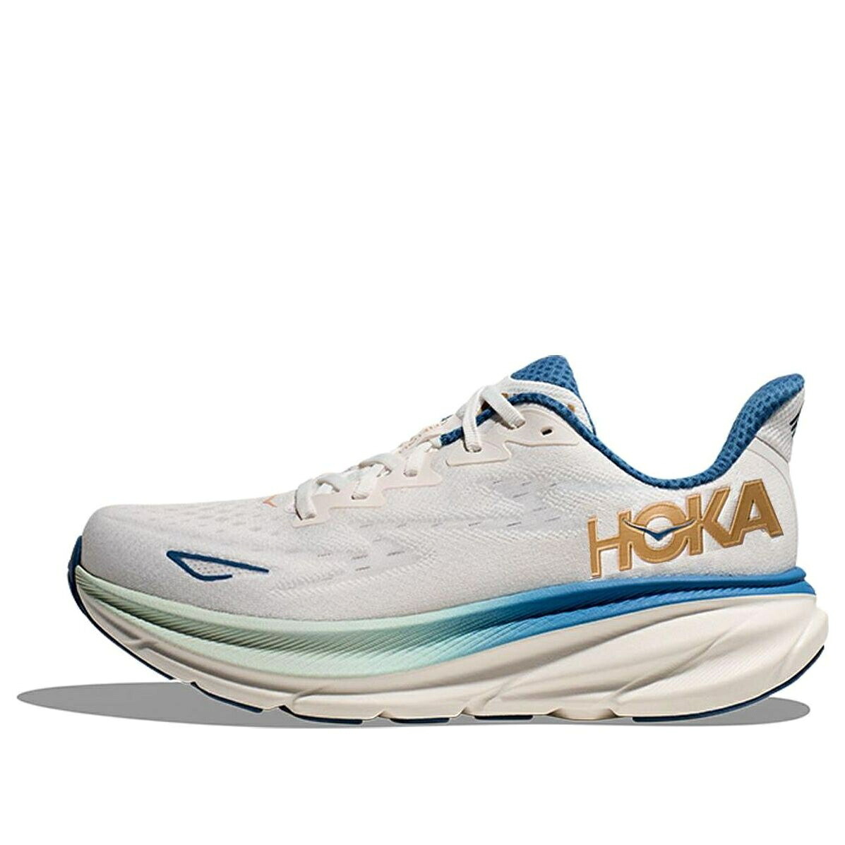 ホカオネオネ ゴールド \u0027FROST GOLD\u0027 スニーカー メンズ HOKA ONE ONE HOKA ONE CLIFTON 9 1127895-FTG / FROST GOLD