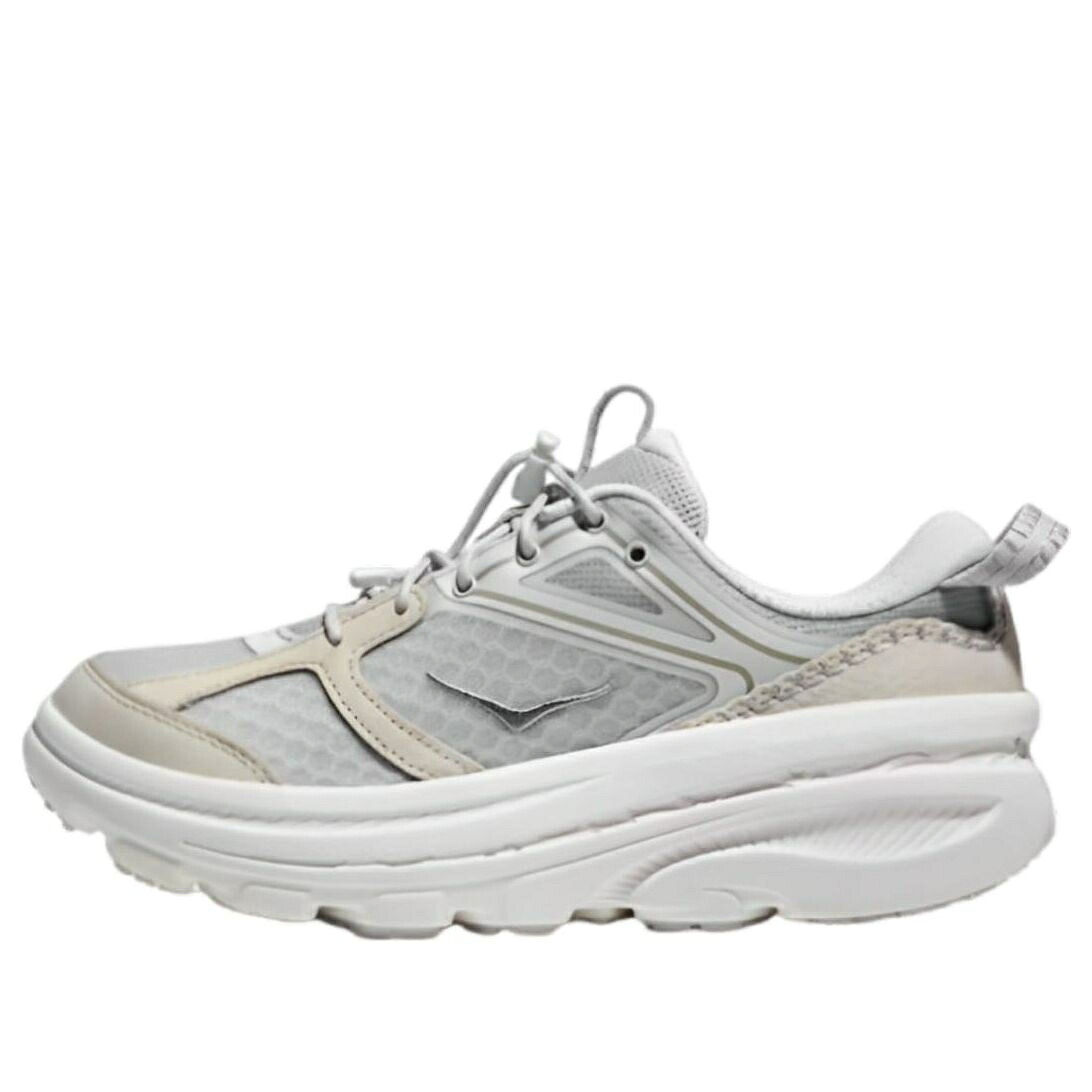 ホカオネオネ 灰色 グレー 白色 ホワイト 'COSMIC WHITE' スニーカー メンズ HOKA ONE ONE HOKA ONE BONDI B3LS GREY 1155351-CYWH / COSMIC GREY WHITE|スニケス