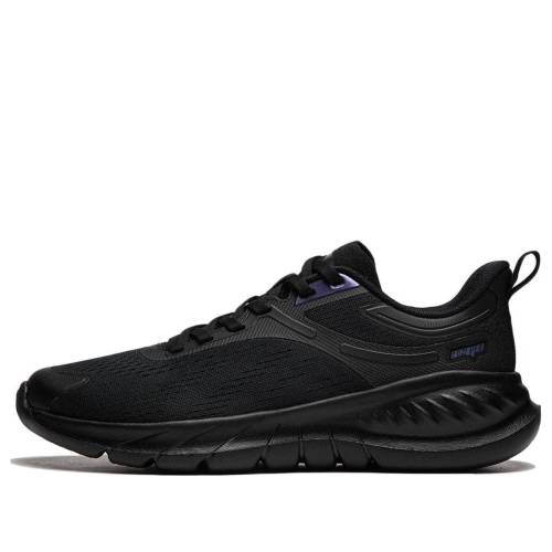 リーニン 黒色 ブラック 'BLACK' スニーカー レディース LI-NING (WMNS) EASY FLEX V2 ARSU006-4 / BLACK