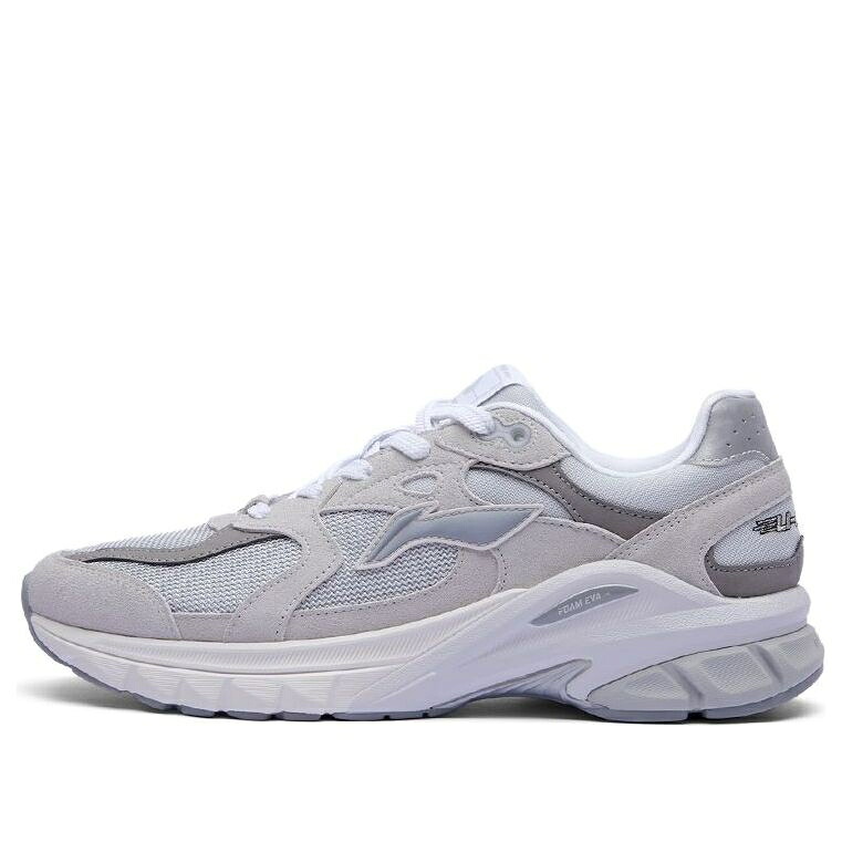 リーニン 灰色 グレー 紫 パープル 'GREY PURPLE' スニーカー メンズ LI-NING FURIOUS RIDER RUNNER AZGT011-2 / GREY PURPLE|スニケス