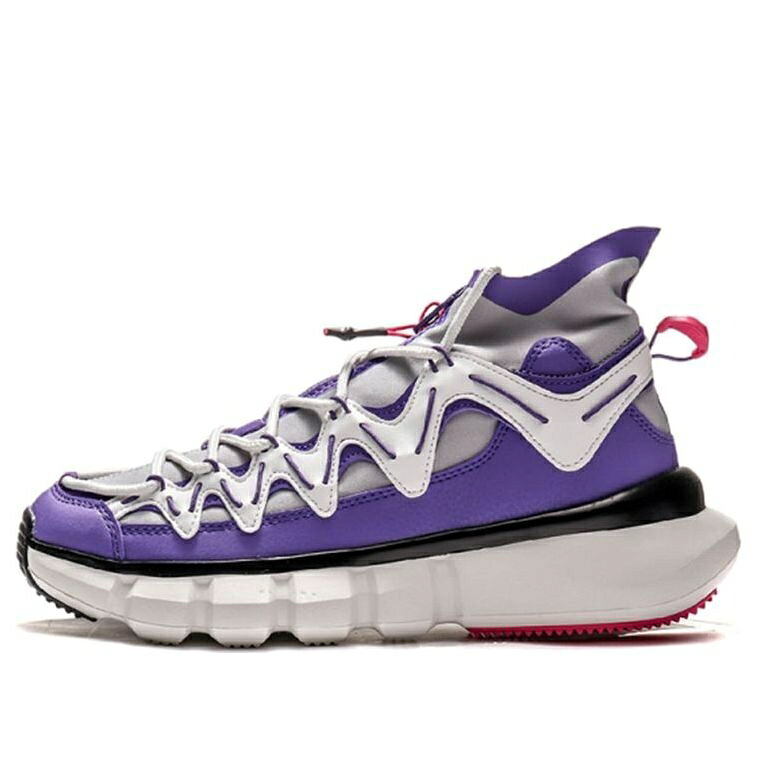 リーニン ご機嫌 紫 パープル 2.3 スニーカー レディース LI-NING (WMNS) ESSENCE HIGH AGBP072-3 / PURPLE