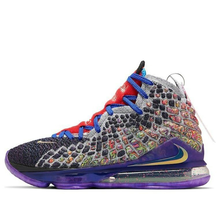 ナイキ レブロン WHAT THE スニーカー メンズ NIKE LEBRON 17 EP CV8080-900 / PURPLEGREEN