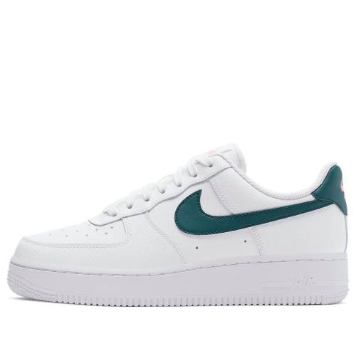 ナイキ 白色 ホワイト 緑 グリーン エアフォース '07 'DARK TEAL' スニーカー レディース NIKE (WMNS) AIR FORCE 1 315115-163 / WHITE DARK TEAL GREEN SUNSET