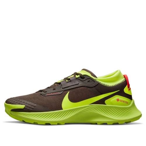ナイキ ペガサス 黒色 ブラック 緑 グリーン DARK VOLT スニーカー メンズ NIKE PEGASUS TRAIL 3 GTX CHOCOLATE DO6728-200 / BLACK GREEN
