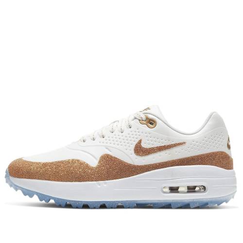 ナイキ マックス ゴルフ 白色 ホワイト ゴールド エアマックス 'SWAROVSKI' スニーカー レディース NIKE (WMNS) AIR MAX 1 GOLF BV0658-111 / SUMMIT WHITE WHITE METALLIC GOLD|スニケス