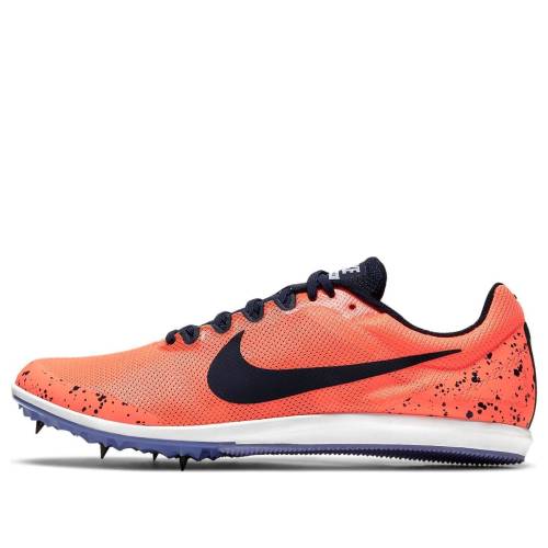 ナイキ 望遠レンズ 競争相手 橙 オレンジ色 青み 青色 \u0027BRIGHT MANGO\u0027 スニーカー メンズ NIKE AIR ZOOM RIVAL D 10 907566-800 / ORANGE BLUE