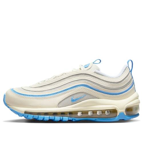 ナイキ マックス 象牙色 大気圏マックス \u0027ATHLETIC BLUE\u0027 スニーカー レディース NIKE (WMNS) AIR MAX 97 DEPARTMENT - UNIVERSITY FN7492-133 / SAIL PALE IVORY LIGHT BONE