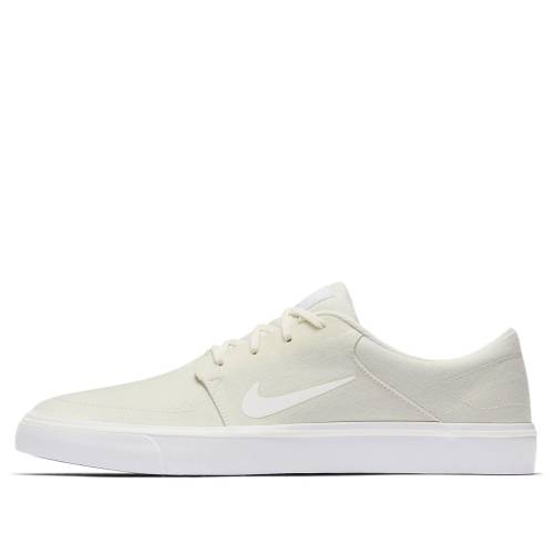 ナイキ エスビー 白色 ホワイト 'WHITE' スニーカー メンズ NIKE PORTMORE CANVAS SB 723874-111 / WHITE｜スニケス