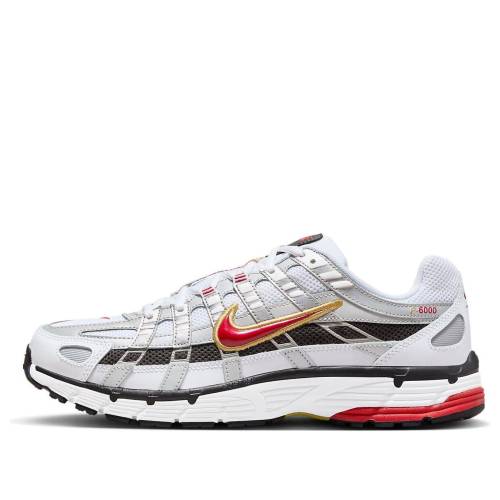 ナイキ 白いこと 白いこと プラチナム \u0027PLATINUM RED\u0027 スニーカー メンズ NIKE P-6000 VARSITY CD6404-102 / WHITE METALLIC PLATINUM VARSITY