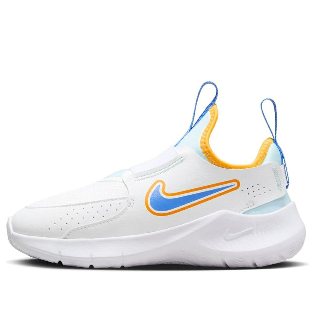 ナイキ 白色 ホワイト 'WHITE BLUE' ジュニア キッズ NIKE (PS) FLEX RUNNER 3 SUNDIAL UNIVERSITY HJ3496-141 / WHITE WHITE SUNDIAL UNIVERSITY ベビー マタニティ スニーカー
