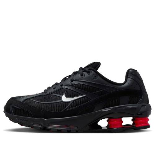 ナイキ ショックス 黒色 ブラック 'BLACK RED' スニーカー メンズ NIKE SHOX RIDE 2 UNIVERSITY II7635-001 / BLACK METALLIC MEDIUM ASH