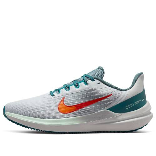 ナイキ 望遠レンズ プラチナム 薄墨色 薄墨色 青味 青み \u0027PURE ORANGE\u0027 スニーカー メンズ NIKE AIR ZOOM WINFLO 9 PLATINUM TOTAL DD6203-005 / GREY BLUE
