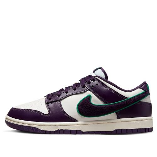 ナイキ ダンク スウッシュ スウォッシュ 地べた 白いこと 白いこと 紫 パープル ダンクロー \u0027CHENILLE PURPLE\u0027 スニーカー メンズ NIKE DUNK LOW SWOOSH - GRAND DQ7683-100 / WHITE PURPLE