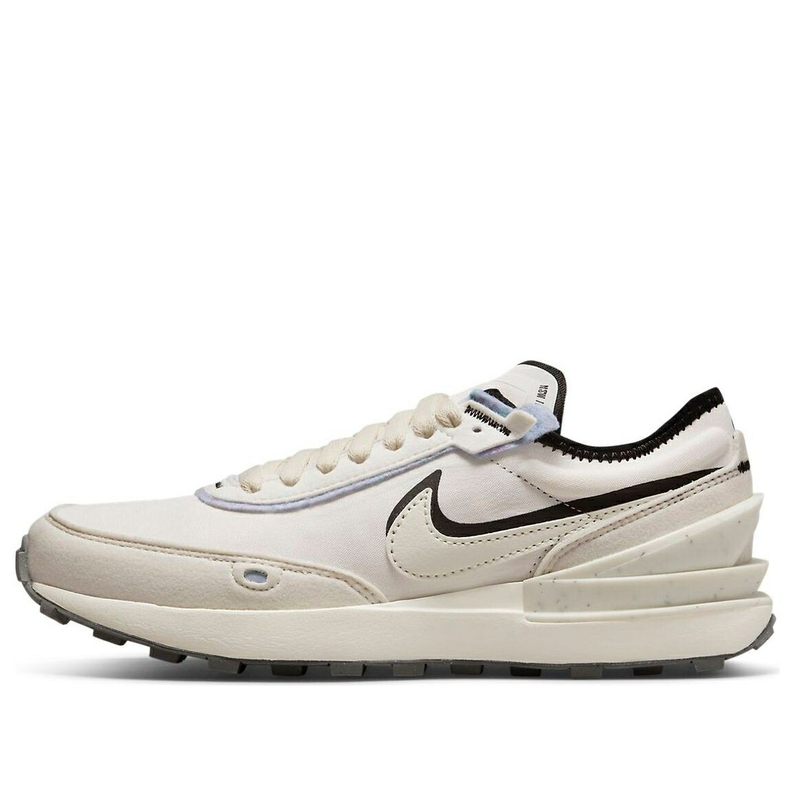 ナイキ ワッフル 白色 ホワイト 黒色 ブラック 'PHANTOM BLACK' ジュニア キッズ NIKE (GS) WAFFLE ONE AI SE DQ0470-001 / WHITE BLACK ベビー マタニティ スニーカー