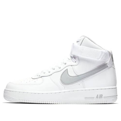ナイキ ハイ 白色 ホワイト エアフォース '07 'WHITE GREY' スニーカー メンズ NIKE AIR FORCE 1 HIGH WOLF AT4141-100 / WHITE