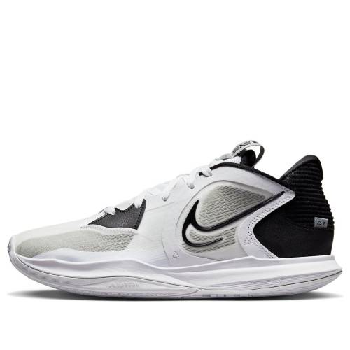 ナイキ カイリー 白色 ホワイト 黒色 ブラック 灰色 グレー グレイ 'WOLF GREY' スニーカー メンズ NIKE KYRIE LOW 5 DJ6012-102 / WHITE BLACK GRAY