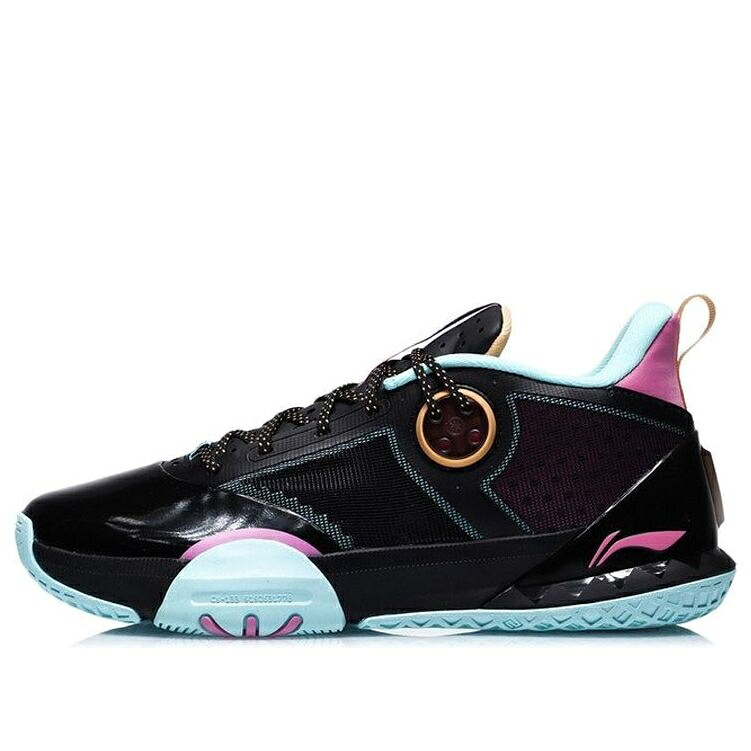 リーニン ウェイド 黒いこと 黒いこと \u0027BLACK PURPLE\u0027 スニーカー メンズ LI-NING WADE ALL DAY 6 V1 ABPR019-4 / BLACK