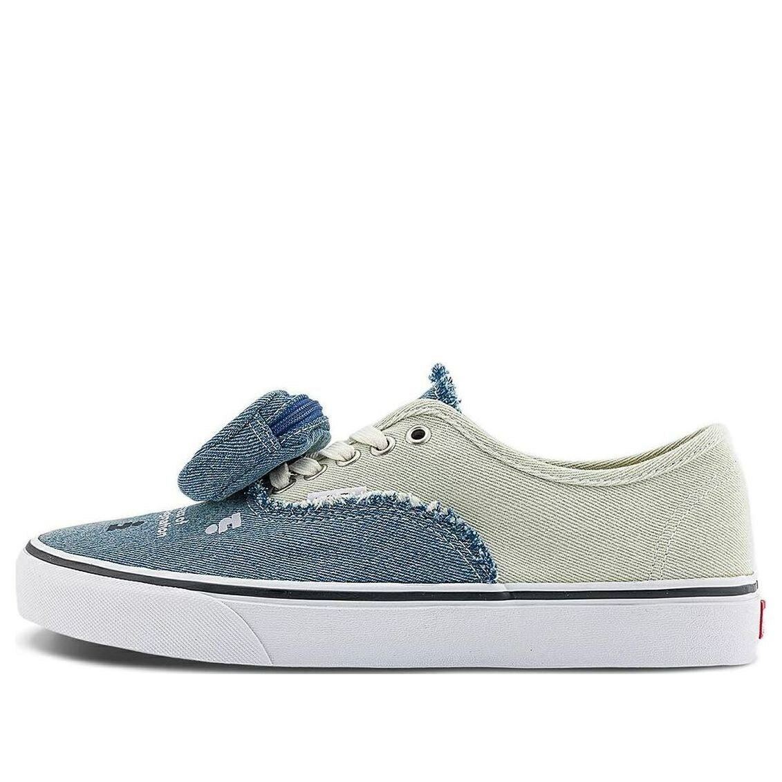 ヴァンズ バンズ オーセンティック 青色 ブルー 白色 ホワイト BLUE WHITE スニーカー メンズ VANS X TAGI AUTHENTIC VN000CEKCEA / BLUE WHITE