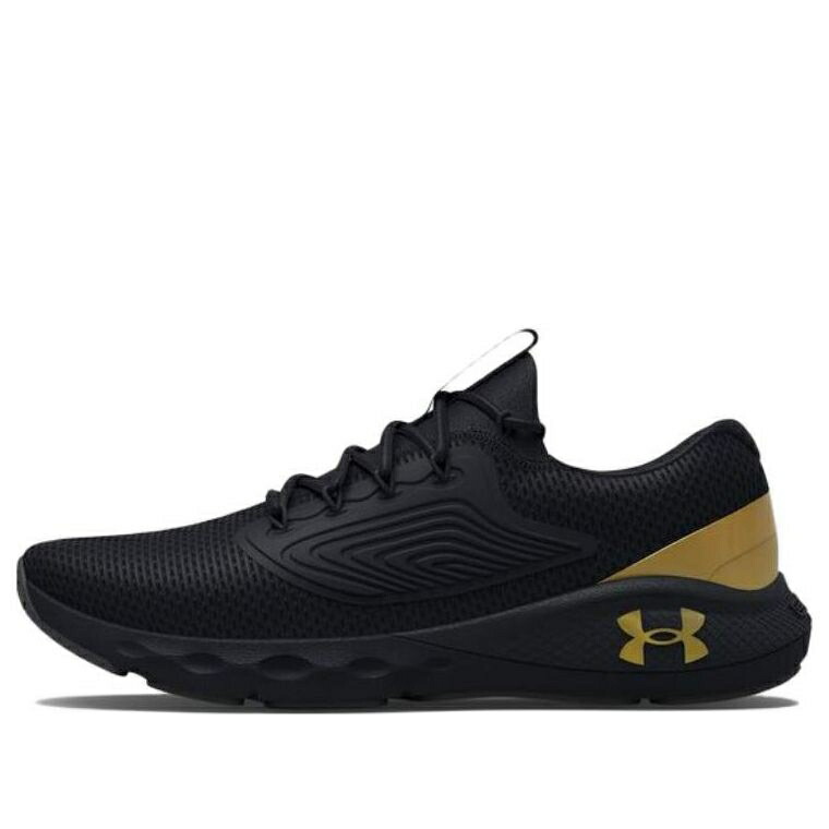 黒いこと 黒いこと ゴールド アンダーアーマー \u0027BLACK GOLD\u0027 スニーカー メンズ UNDER ARMOUR UNDER ARMOUR CHARGED VANTAGE 2 METALLIC 3025357-001 / BLACK METALLIC GOLD