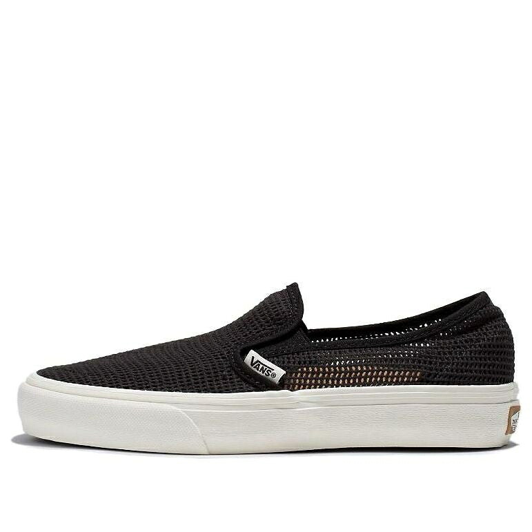 ヴァンズ バンズ スリッポン 黒いこと 黒いこと 白いこと 白いこと \u0027BLACK\u0027 スニーカー メンズ VANS SLIP-ON MESH VR3 VN0007R9BLA / BLACK WHITE