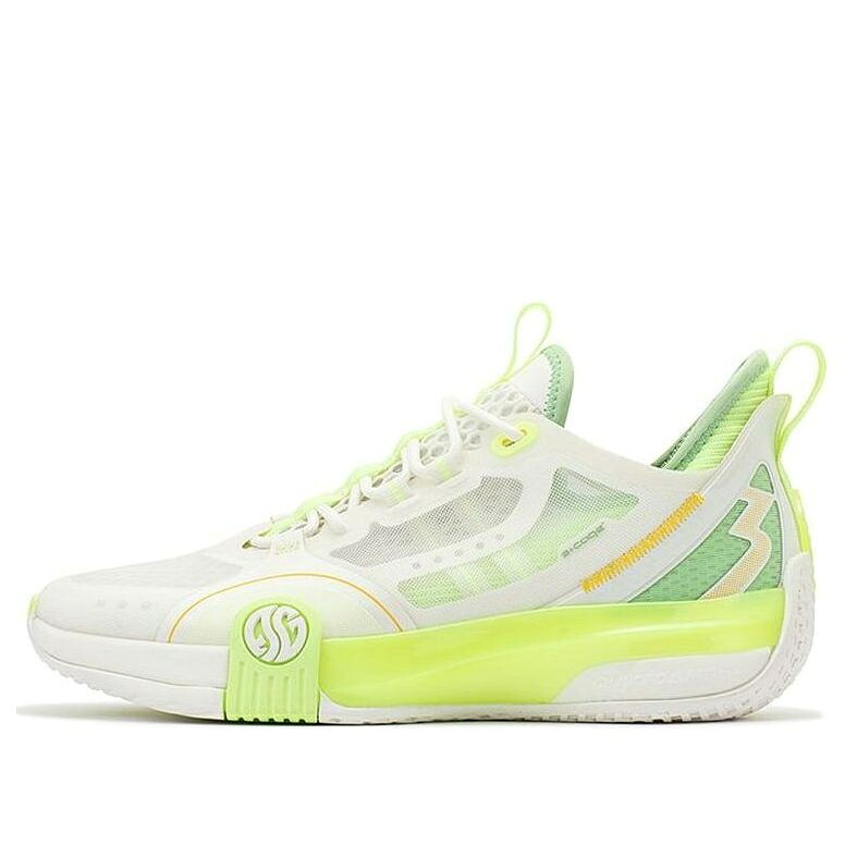 白色 ホワイト 緑 グリーン 黄色 イエロー 'MOJITO' スニーカー メンズ 361 DEGREES 361 DEGREES AARON GORDON X ZEN 3 SE 672321104-5 / WHITE GREEN YELLOW