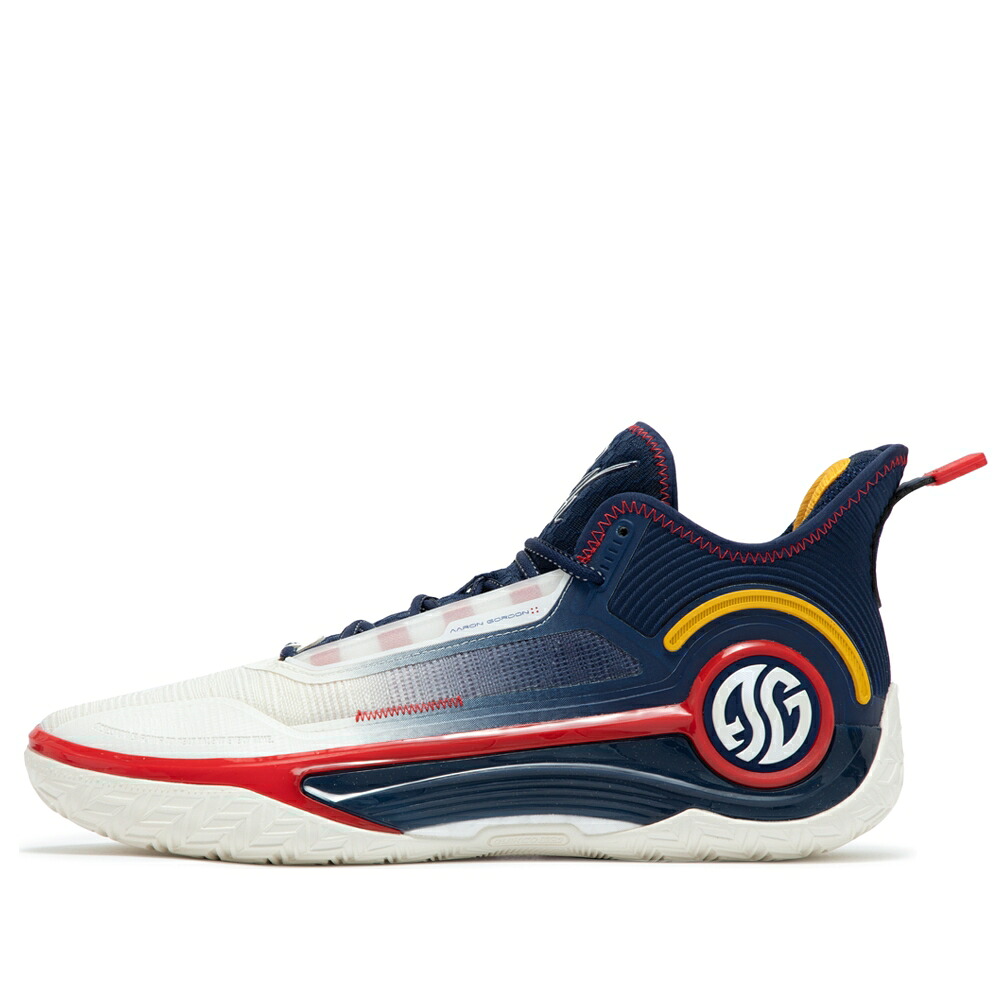 黄味がかった 黄色 \u0027WINNING MOMENT\u0027 スニーカー メンズ 361 DEGREES 361 DEGREES AG4 AARON GORDON 672341102-3 / EGRET YELLOW