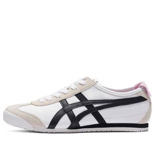 メキシコ合衆国 白いこと 白いこと 黒いこと 黒いこと サクラ色 オニツカタイガー \u0027WHITE BLACK\u0027 スニーカー メンズ ONITSUKA TIGER ONITSUKA TIGER X PATOU MEXICO 66 1183C380-100 / WHITE BLACK PINK