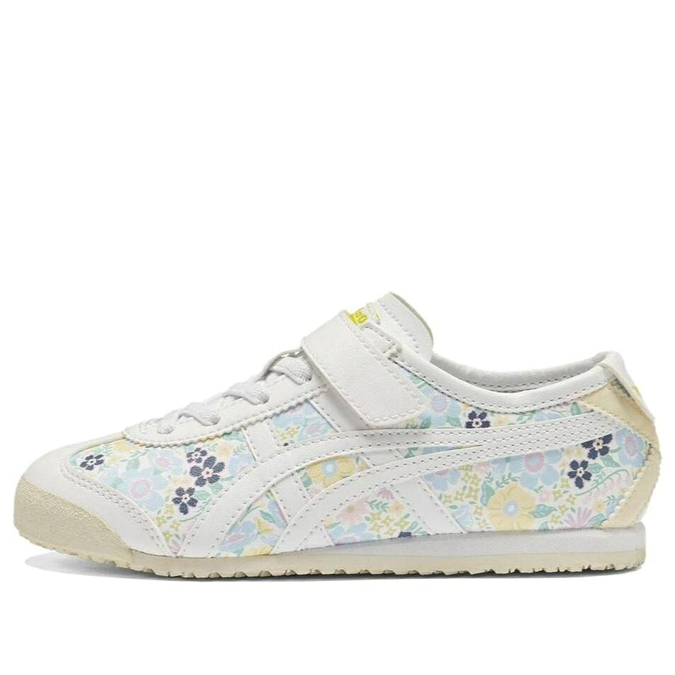 メキシコ 白色 ホワイト オニツカタイガー 'WHITE FLORAL' ジュニア キッズ ONITSUKA TIGER (GS) ONITSUKA TIGER MEXICO 66 1184A211-100 / WHITE MULTI COLOR ベビー マタニティ スニーカー｜スニケス 55,605円