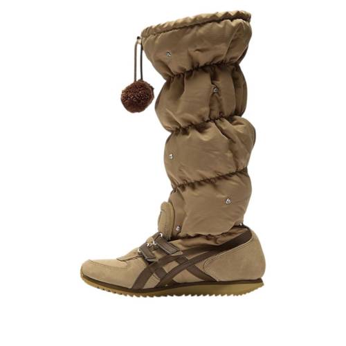 ウィンター 茶色 ブラウン オニツカタイガー 'DESERT STORM' スニーカー レディース ONITSUKA TIGER (WMNS) ONITSUKA TIGER WINTER HEAVEN CAMP BROWN 1182A676-200 / DESERT CAMP BROWN STORM｜スニケス