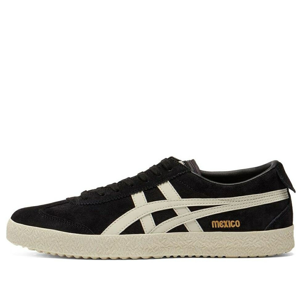 メキシコ合衆国 黒いこと 黒いこと 皮膚軟化剤 オニツカタイガー \u0027BLACK CREAM\u0027 スニーカー メンズ ONITSUKA TIGER ONITSUKA TIGER MEXICO 66 DELEGATION 1183C344-001 / BLACK CREAM