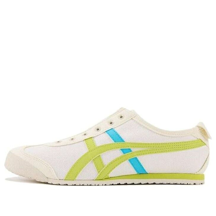 メキシコ スリッポン クリーム ライム オニツカタイガー 'CREAM LIME' スニーカー メンズ ONITSUKA TIGER ONITSUKA TIGER MEXICO 66 SLIP-ON NEON 1183A360-124 / CREAM NEON LIME|スニケス
