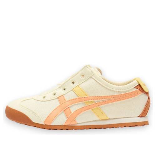 メキシコ スリッポン サマー アイボリー オニツカタイガー 'IVORY DUNE' ジュニア キッズ ONITSUKA TIGER (PS) ONITSUKA TIGER MEXICO 66 SLIP-ON SUMMER 1184A085-750 / IVORY SUMMER DUNE ベビー マタニティ スニーカ|スニケス