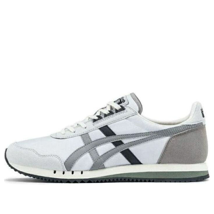 灰色 グレー 青色 ブルー 白色 ホワイト オニツカタイガー 'GREY BLUE' スニーカー メンズ ONITSUKA TIGER ONITSUKA TIGER DUALIO SNEAKERS 1183C249-020 / GREY BLUE WHITE|スニケス