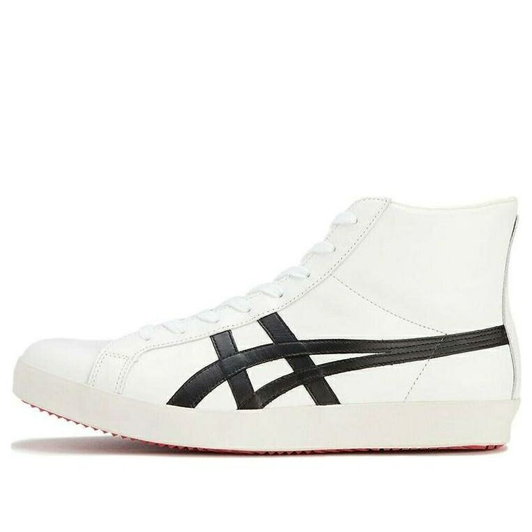 ファブレ スニーカー 運動靴 白色 ホワイト 黒色 ブラック オニツカタイガー WHITE BLACK スニーカー メンズ ONITSUKA TIGER ONITSUKA TIGER FABRE HI NM SHOES 1183B439-101 / WHITE BLACK