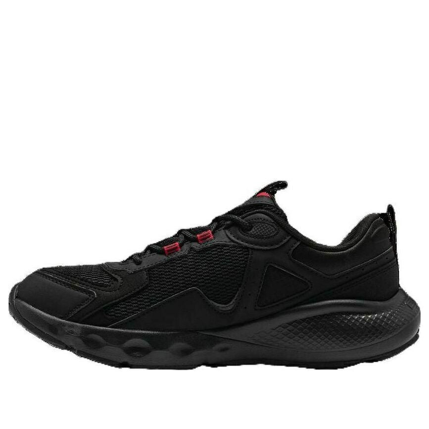 黒いこと 黒いこと 赤 赤いこと アンダーアーマー \u0027TRIPLE BLACK\u0027 スニーカー レディース UNDER ARMOUR (WMNS) UNDER ARMOUR CHARGED VANTAGE 1 3028450-001 / BLACK RED