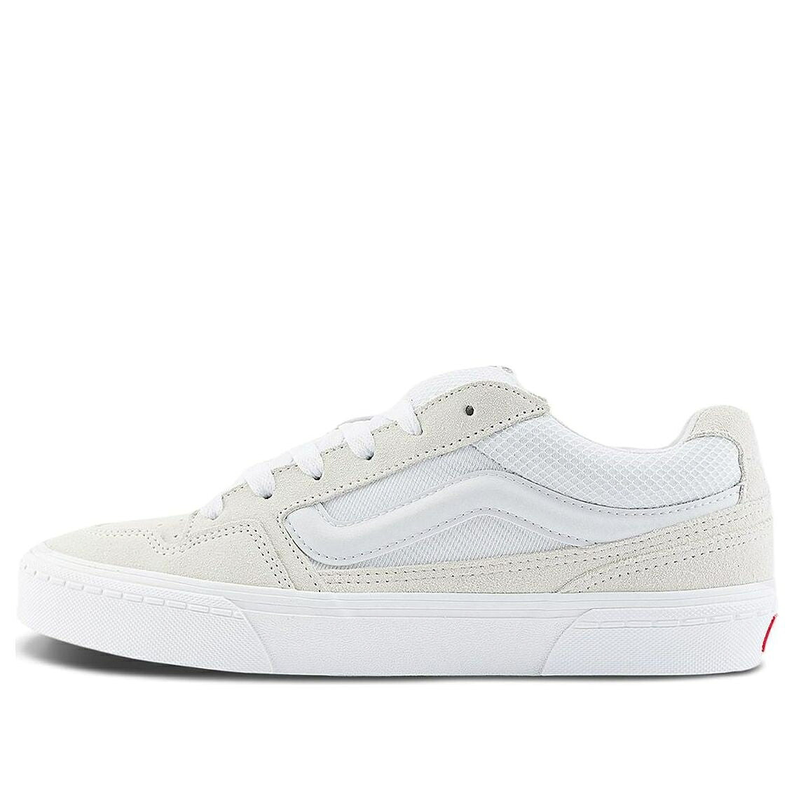 ヴァンズ バンズ スニーカー 運動すること靴 白いこと 白いこと ベージュ \u0027WHITE\u0027 スニーカー メンズ VANS CALDRONE SHOES VN0A5JM2WWW / WHITE BEIGE