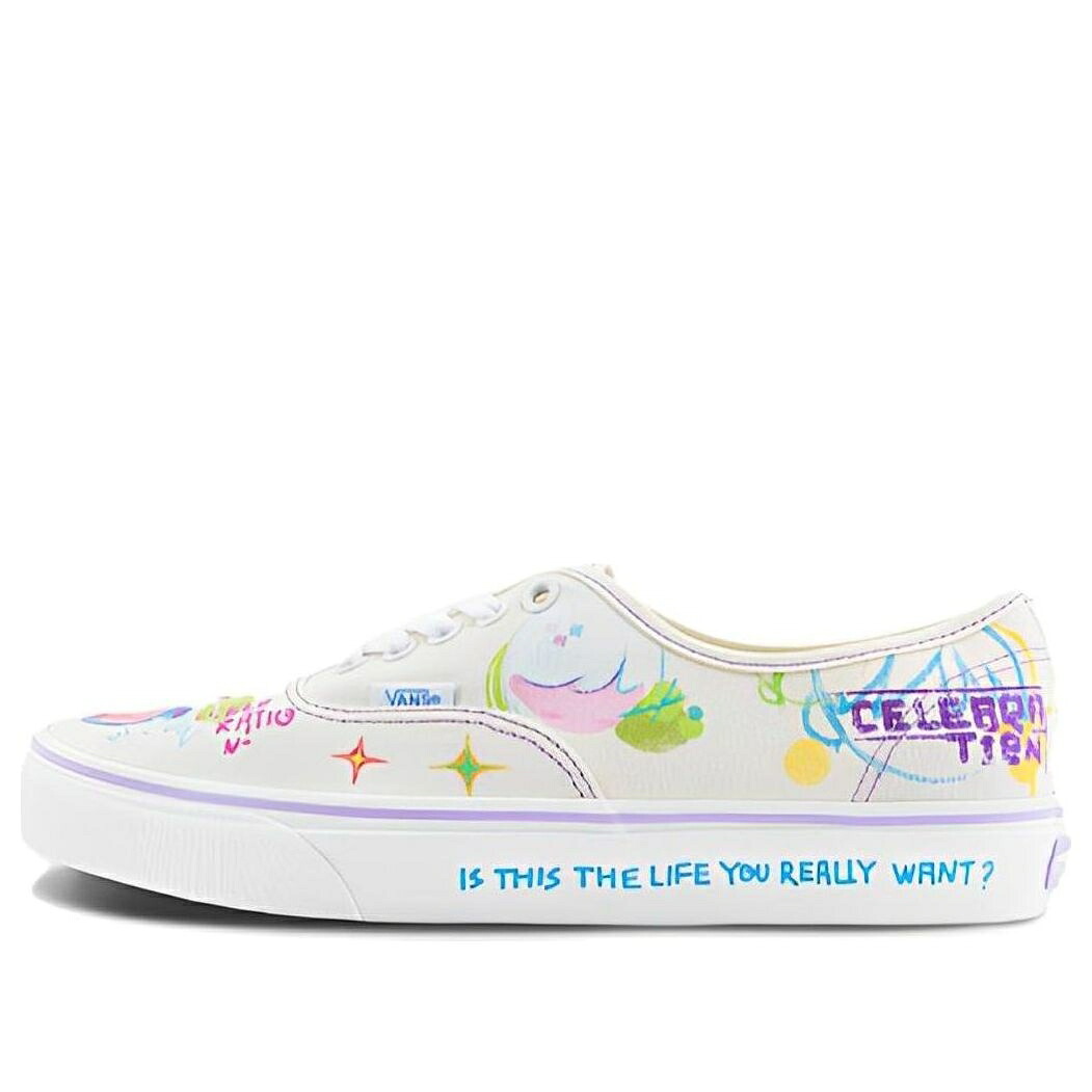 ヴァンズ バンズ オーセンティック 白色 ホワイト 'WHITE MULTICOLOR' スニーカー メンズ VANS X NUTTSH AUTHENTIC OTW MULTI-COLOR' VN0A5KS9CGX / WHITE MULTI COLOR