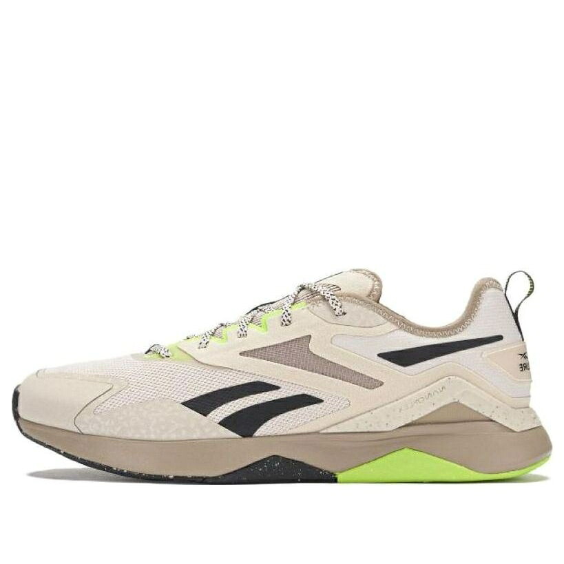 リーボック ベージュ 中核グループ 2.0 \u0027STUCCO BEIGE\u0027 スニーカー メンズ REEBOK NANOFLEX ADVENTURE TR BOULDER 100033533 / STUCCO BOULDER BEIGE CORE メンズ靴-スニーカー-靴