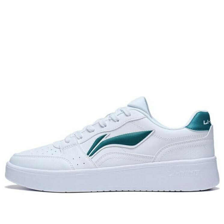 リーニン 白色 ホワイト 緑 グリーン WHITE GREEN スニーカー メンズ LI-NING YUANBAO AGCT339-1 / WHITE GREEN