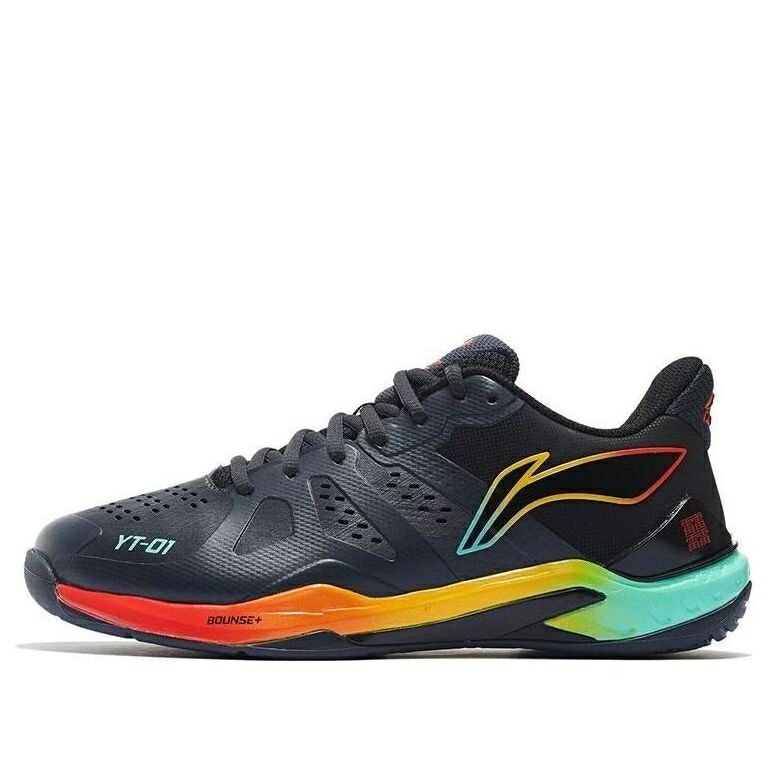 リーニン 黒いこと 黒いこと \u0027BLACK\u0027 スニーカー メンズ LI-NING YUNTING AYAS028-5 / BLACK MULTI COLOR