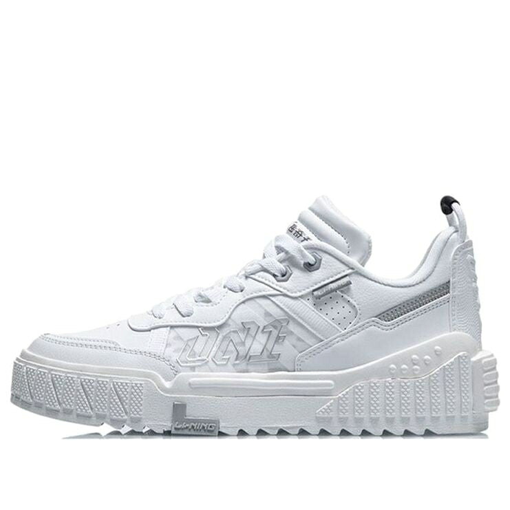リーニン 白いこと 白いこと \u0027TRUE WHITE\u0027 スニーカー メンズ LI-NING 001 UNBLOCK AGCR123-1 / WHITE