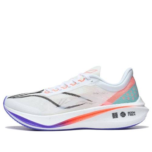 リーニン 白いこと 白いこと 紫 パープル 赤 赤いこと \u0027WHITE PURPLE\u0027 スニーカー メンズ LI-NING FEIDIAN 3 CHALLENGER ARMT037-4 / WHITE PURPLE RED