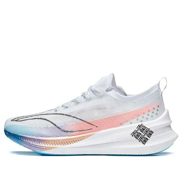 リーニン エリート サクラ色 白いこと 白いこと 青み 青色 3.0 \u0027WHITE BLUE\u0027 スニーカー メンズ LI-NING FEIDIAN ELITE PINK ARMT035-2 / WHITE PINK BLUE